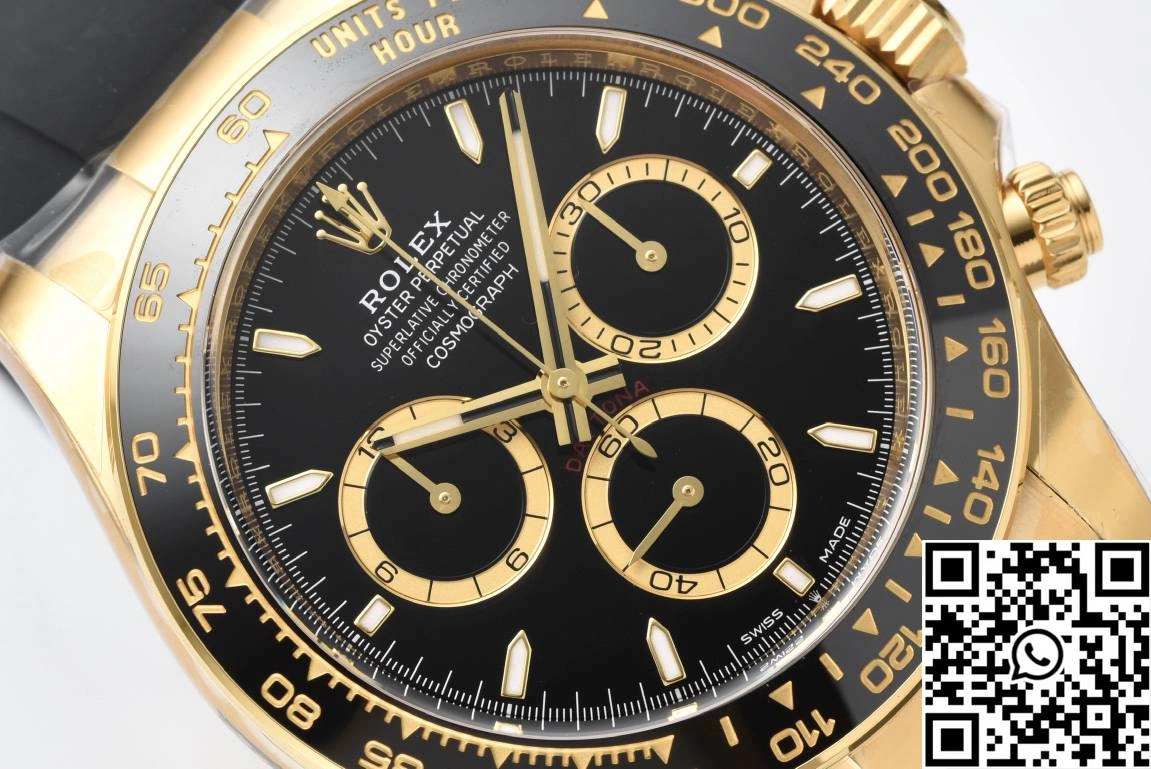 Rolex Cosmograph Daytona M126518 Clean Factory Black Bezel