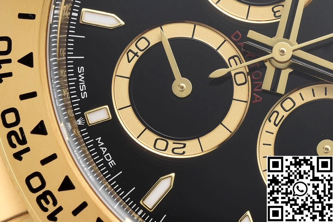 Rolex Cosmograph Daytona M126518 Clean Factory Black Bezel