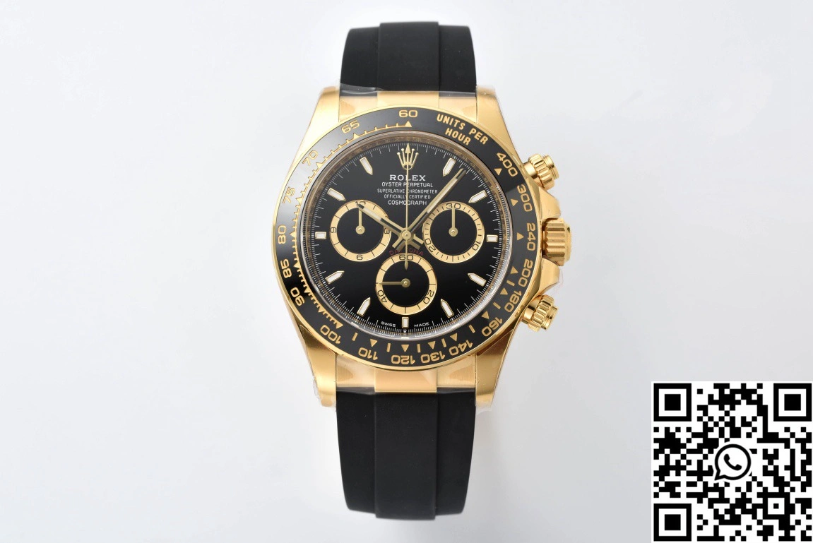 Rolex Cosmograph Daytona M126518 Clean Factory Black Bezel