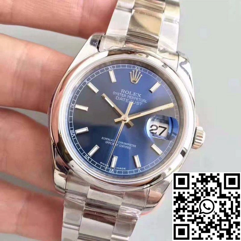 Rolex Datejust 116200 36MM AR Factory Blue Dial