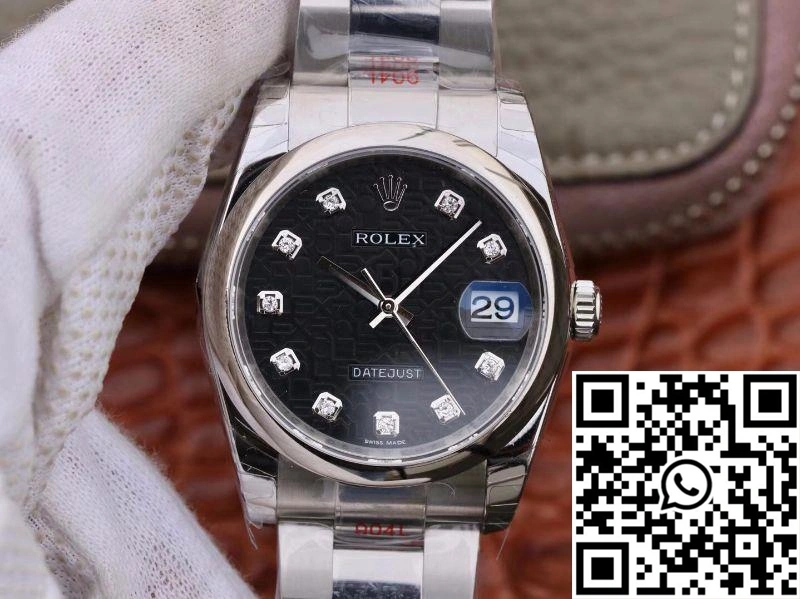 Rolex Datejust 116200 36mm DJ Factory Black Dial