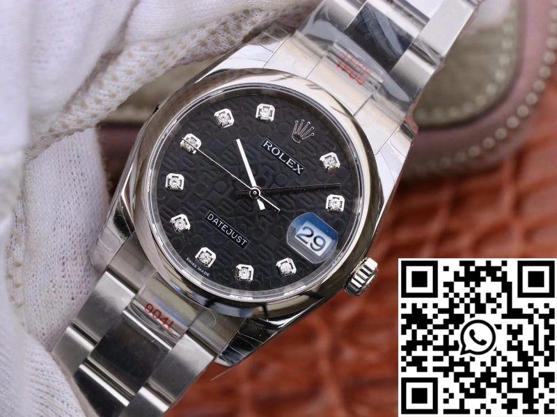 Rolex Datejust 116200 36mm DJ Factory Black Dial
