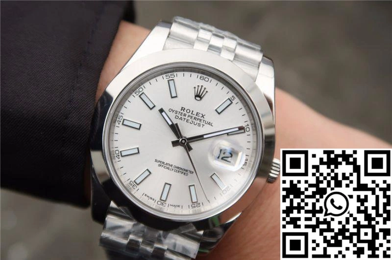 Rolex Datejust 116200 41mm EW Factory White Dial