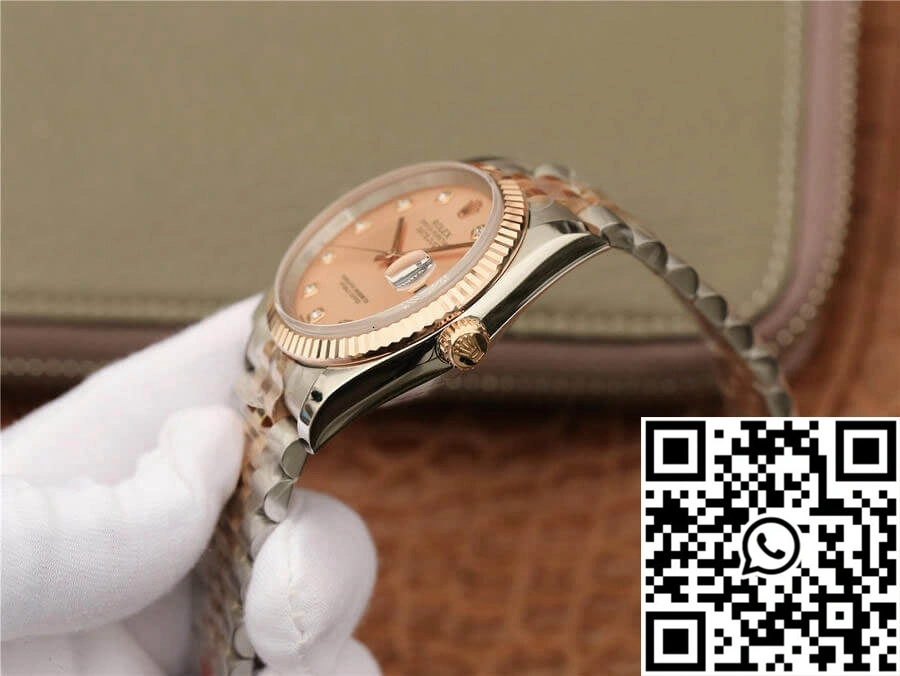 Rolex Datejust 116231 36MM GM Factory Diamond-set Pink Dial
