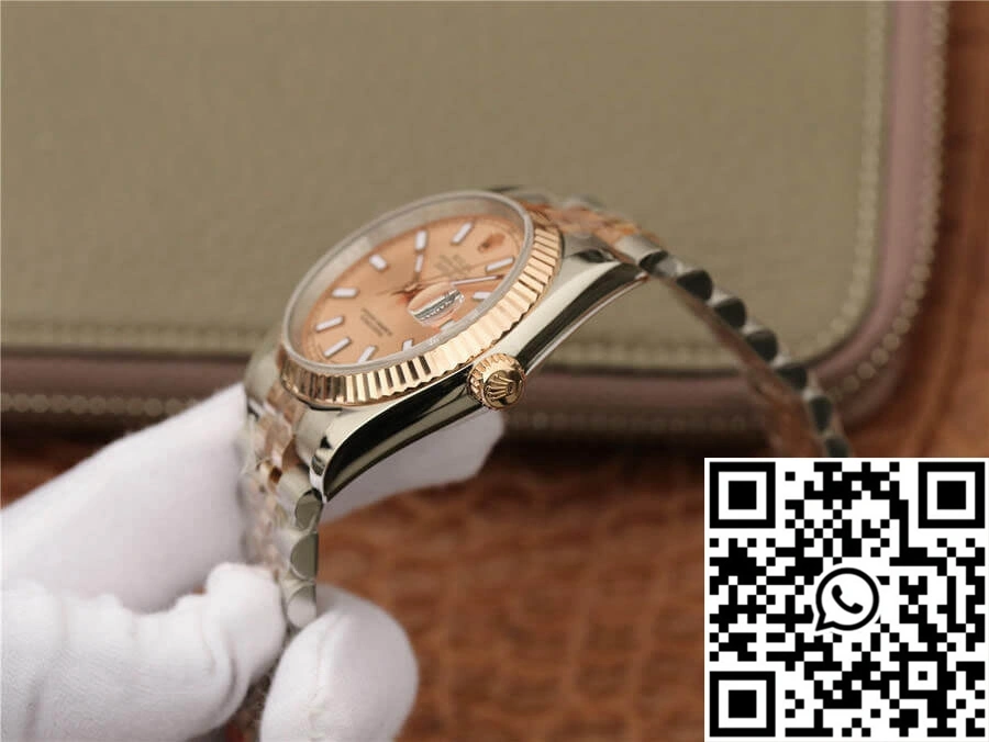 Rolex Datejust 116231 36MM GM Factory Rose Gold Pink Dial