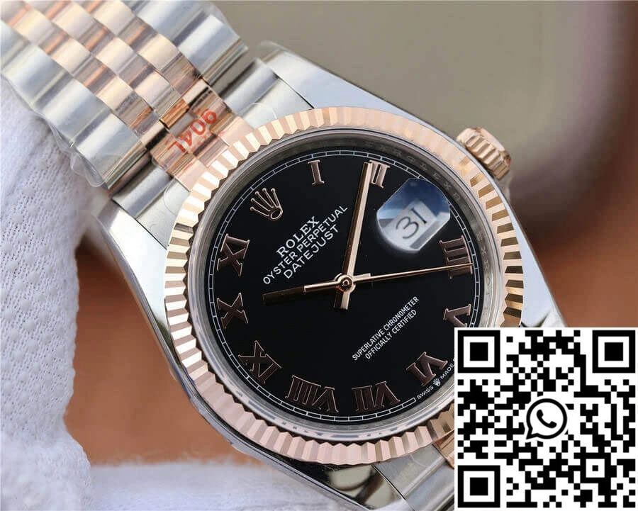 Rolex Datejust 116231 36MM GM Factory Rose Gold