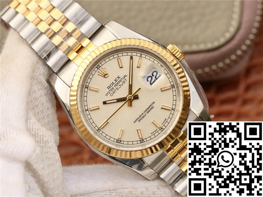 Rolex Datejust 116233 36MM AR Factory Yellow Gold