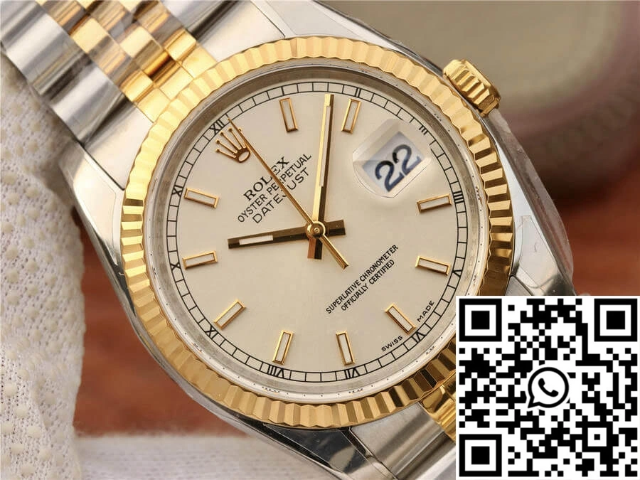 Rolex Datejust 116233 36MM AR Factory Yellow Gold