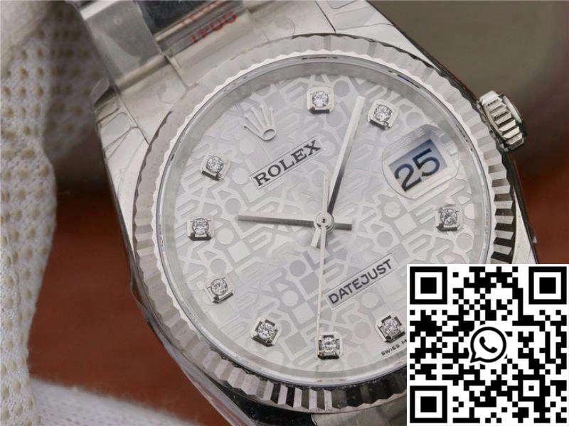 Rolex Datejust 116234 36MM AR Factory Diamond-printed Dial