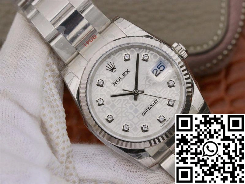 Rolex Datejust 116234 36MM AR Factory Diamond-printed Dial