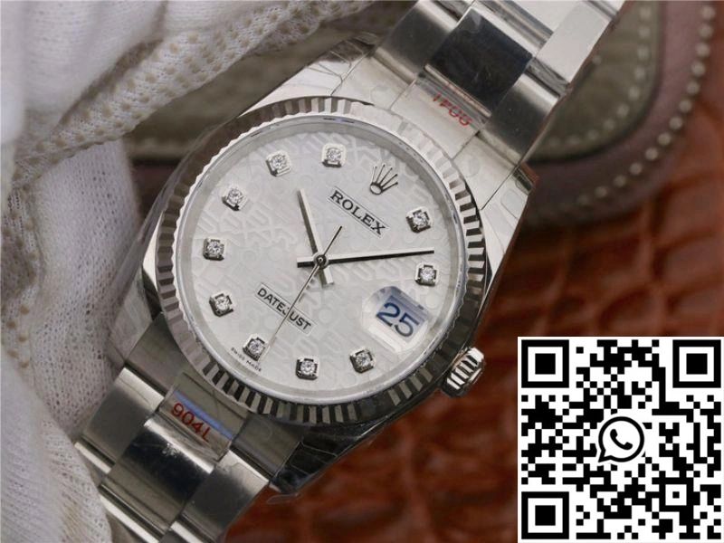 Rolex Datejust 116234 36MM AR Factory Diamond-printed Dial