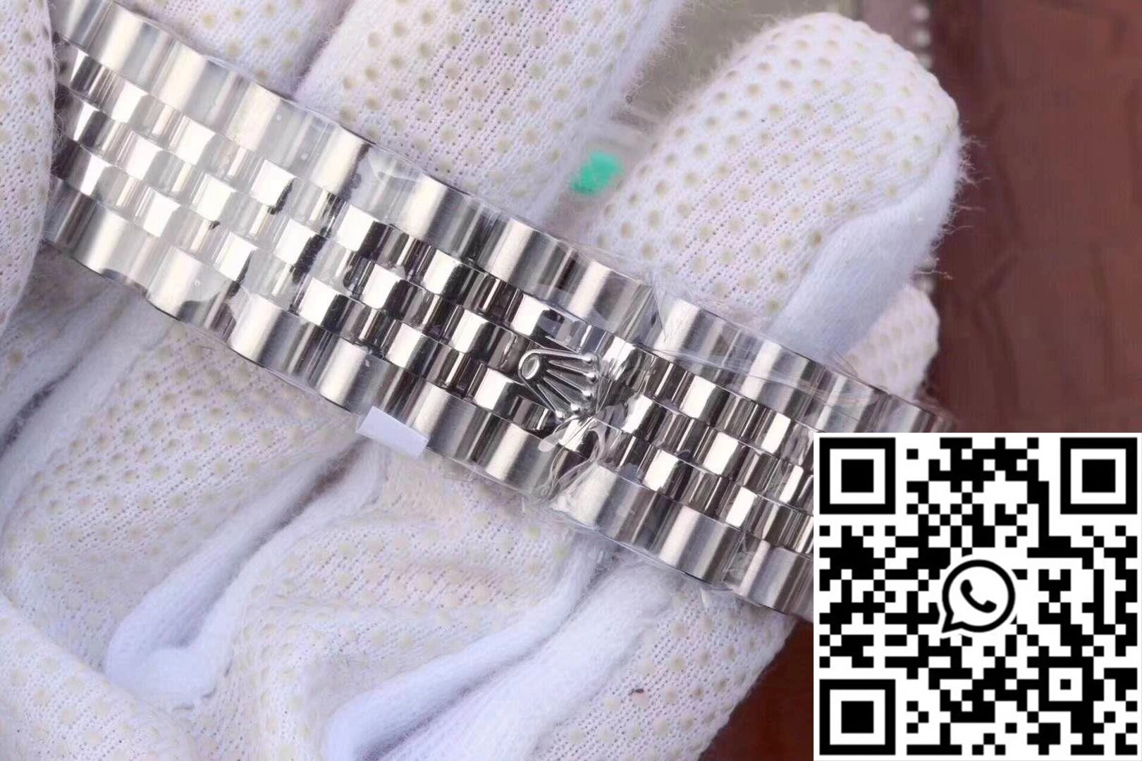 Rolex Datejust 116234 36mm AR Factory Black Dial Rome Time Scale