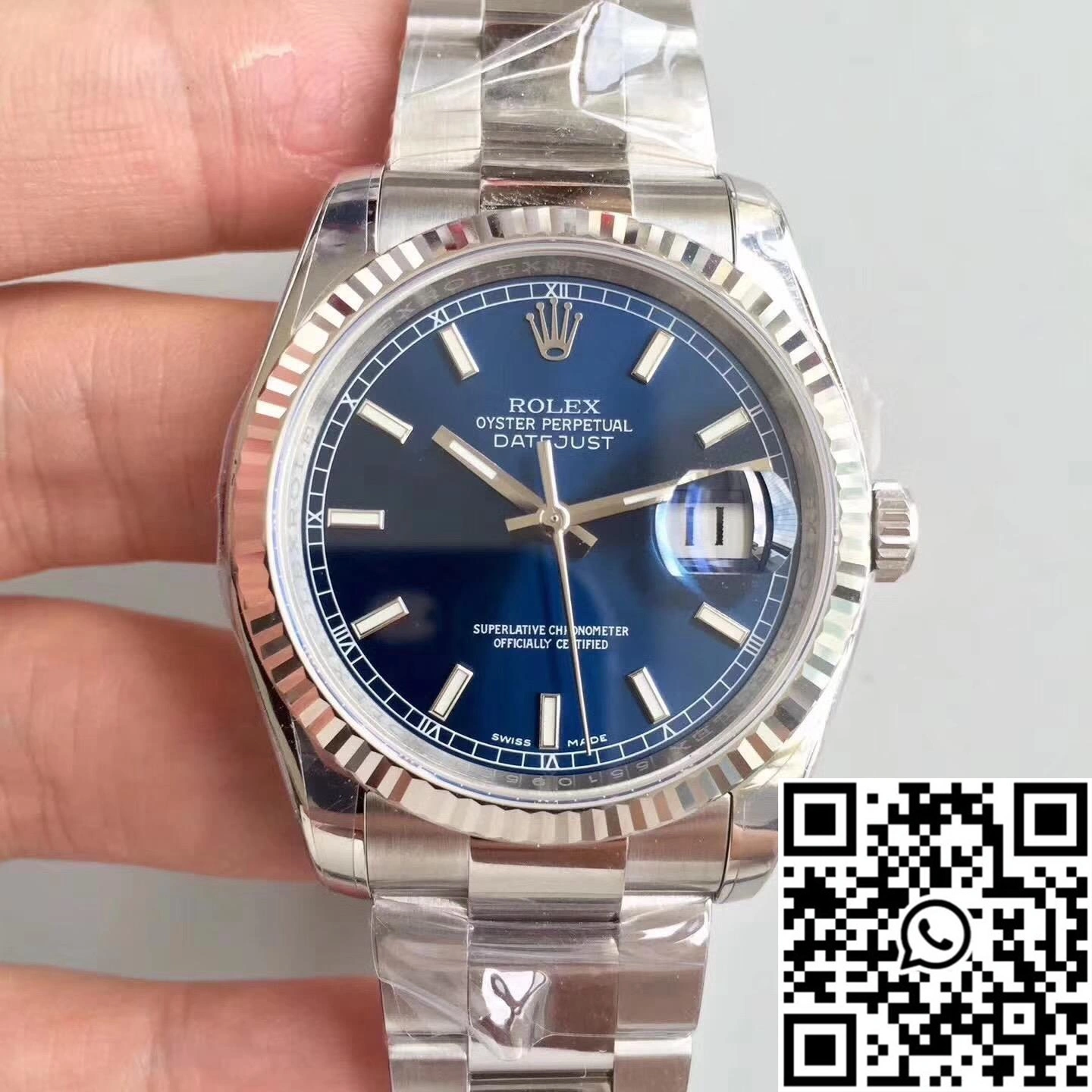 Rolex Datejust 116234 36mm AR Factory V2 Blue Dial