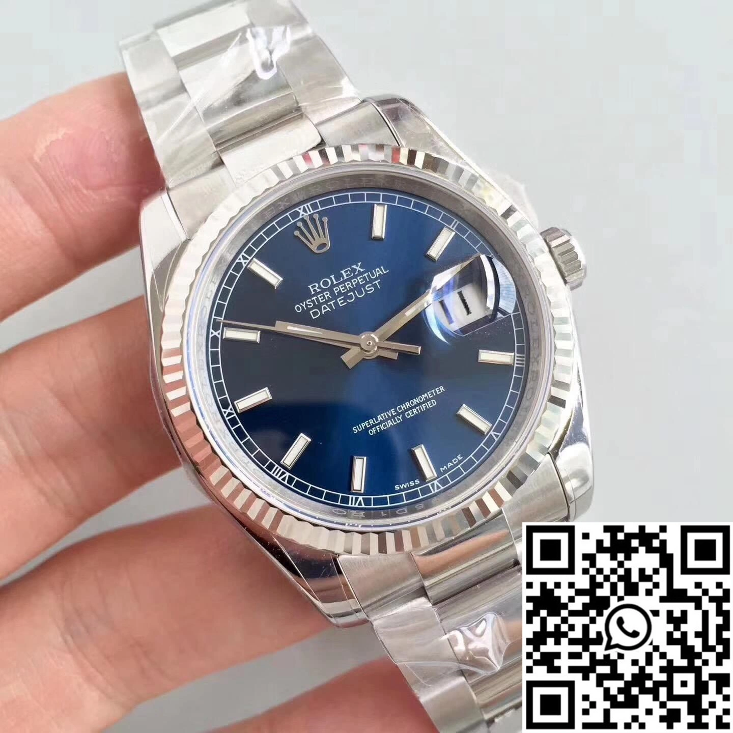 Rolex Datejust 116234 36mm AR Factory V2 Blue Dial