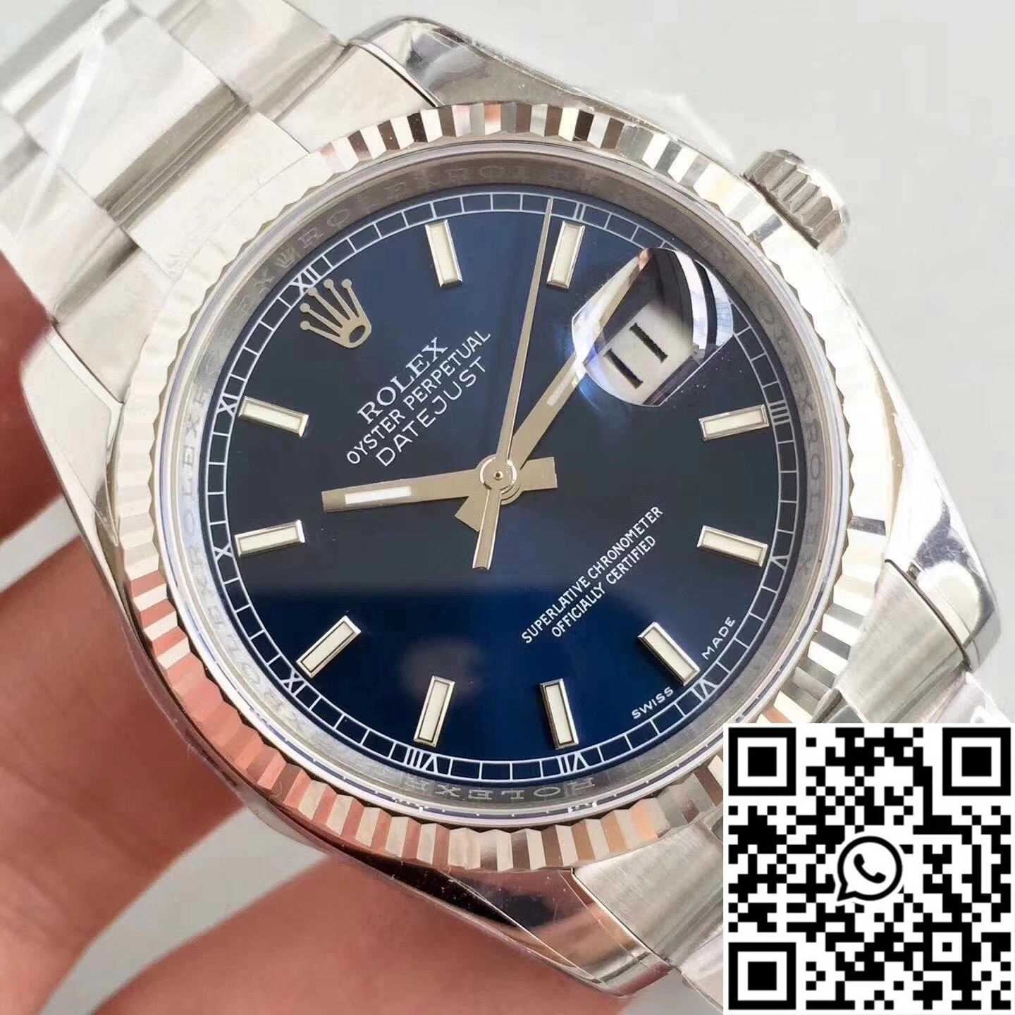 Rolex Datejust 116234 36mm AR Factory V2 Blue Dial