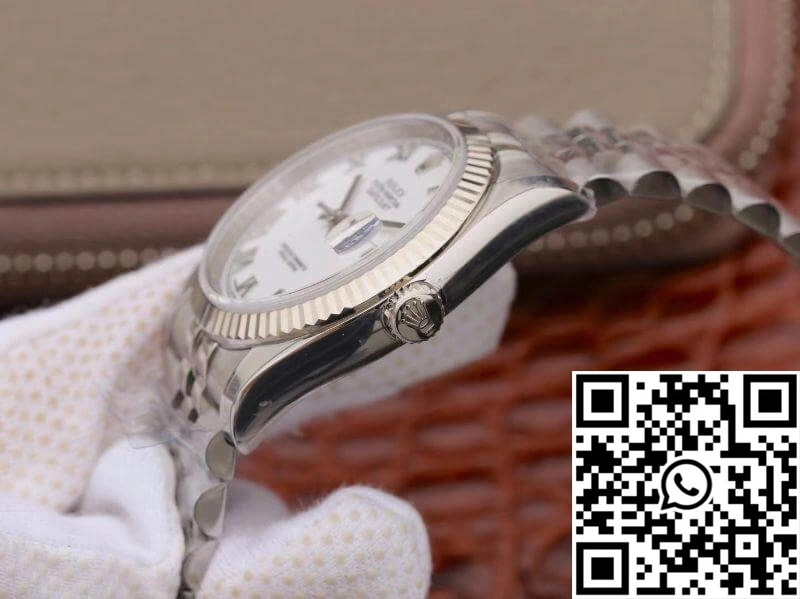 Rolex Datejust 116234 36mm AR Factory White Dial With Roman Time Scale
