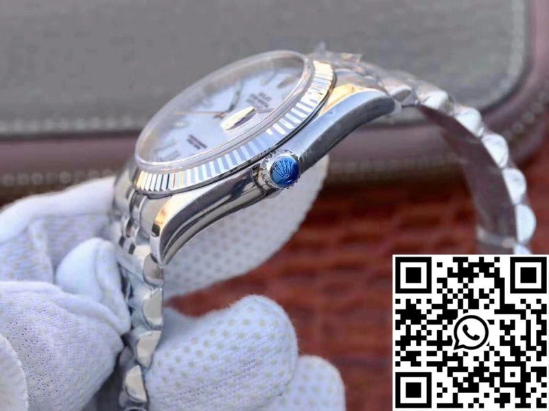 Rolex Datejust 116234 36mm AR Factory White Enamel Dial