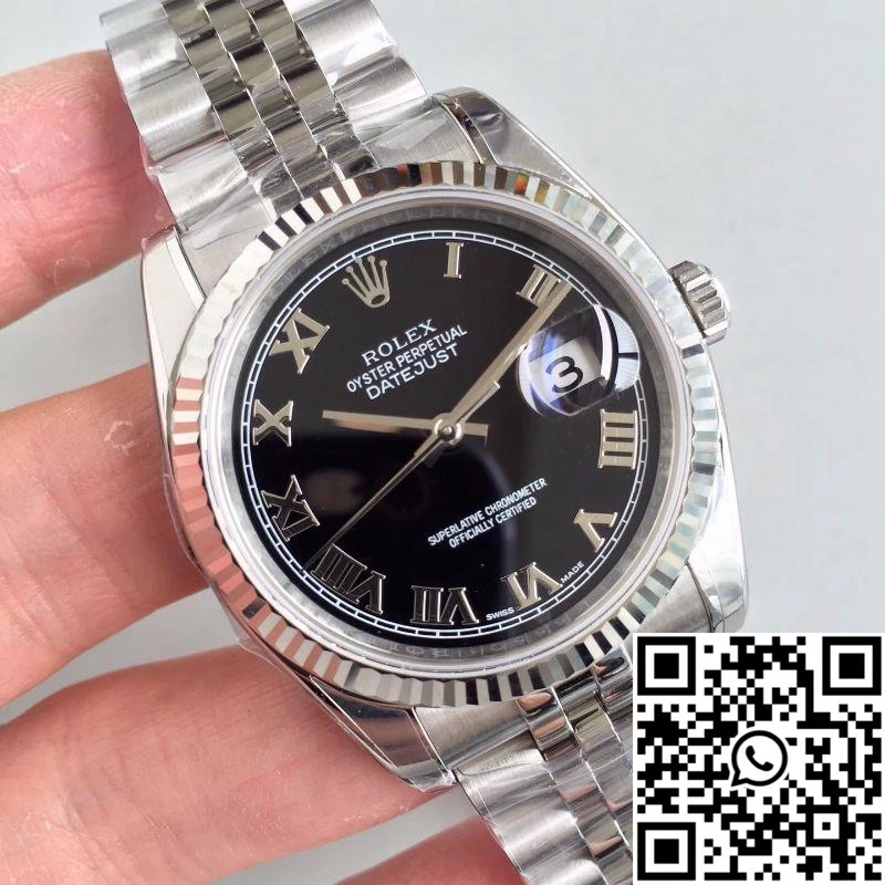 Rolex Datejust 116334 41MM EW Factory Black Dial