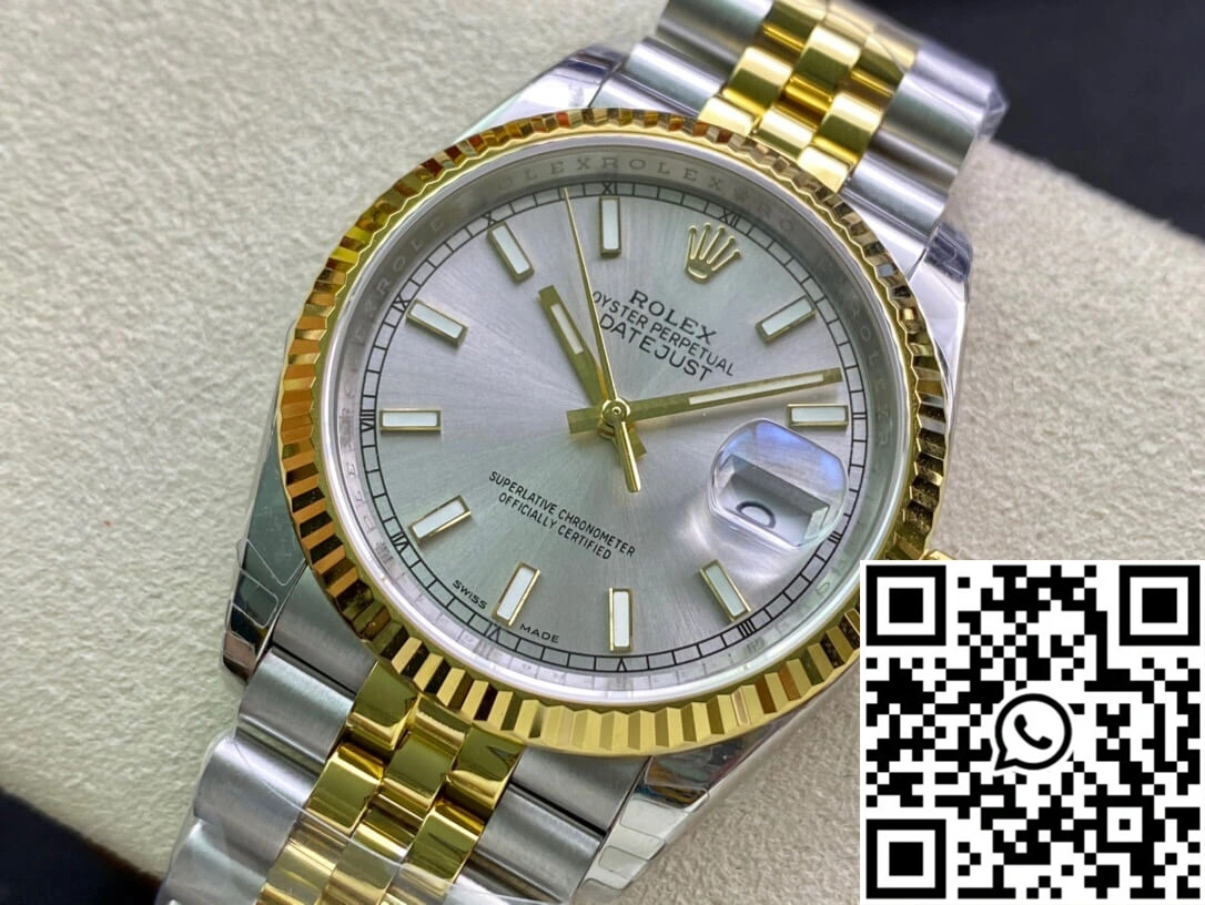 Rolex Datejust 126233 36MM EW Factory Yellow Gold