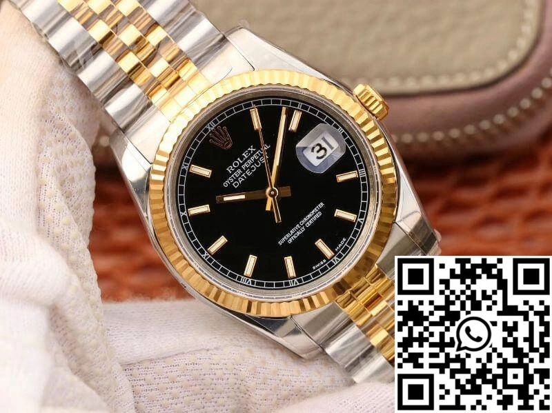 Rolex Datejust 126233 36mm AR Factory Black Dial