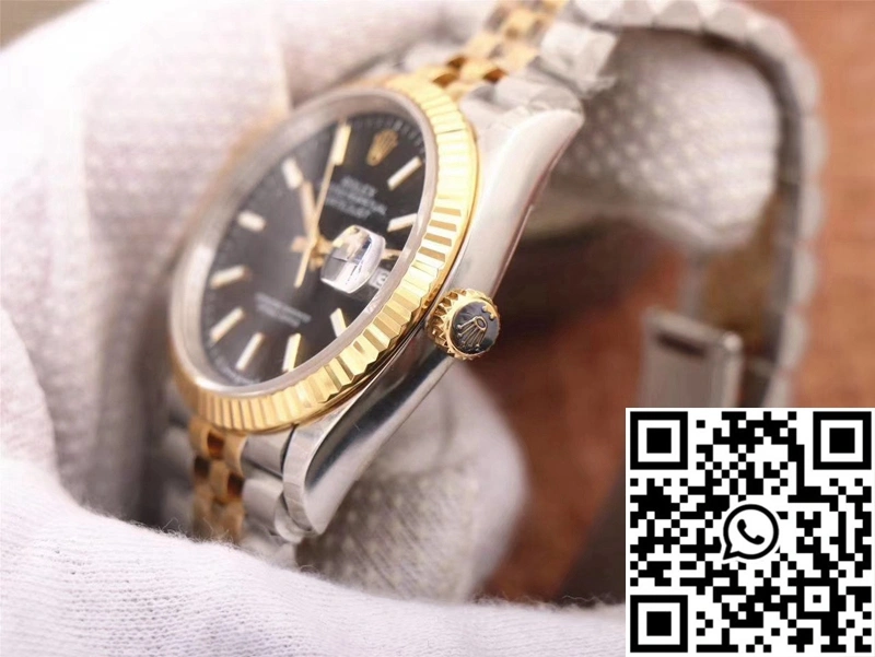 Rolex Datejust 126233 EW Factory Black Dial
