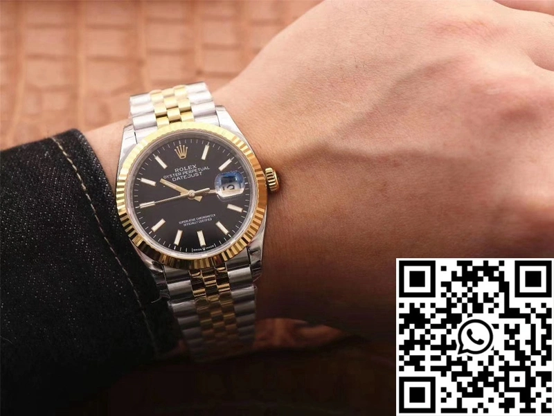 Rolex Datejust 126233 EW Factory Black Dial
