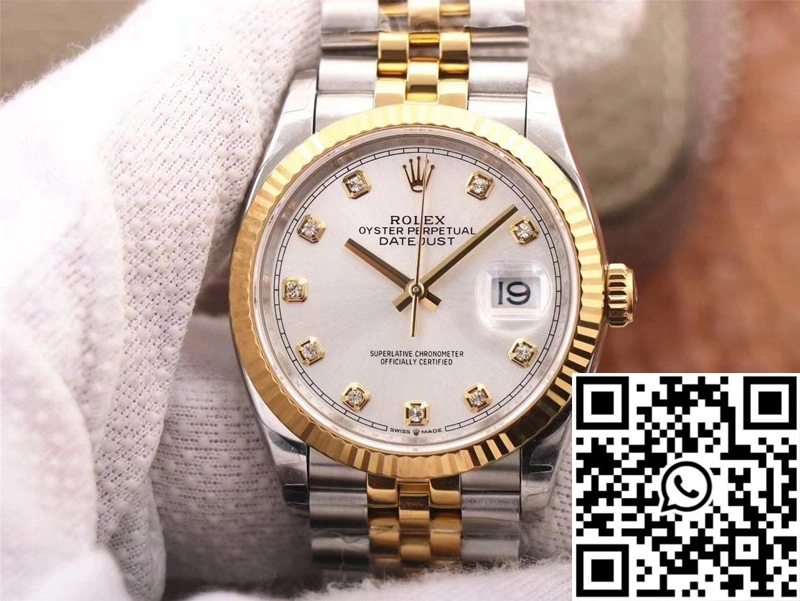 Rolex Datejust 126233 EW Factory White Dial