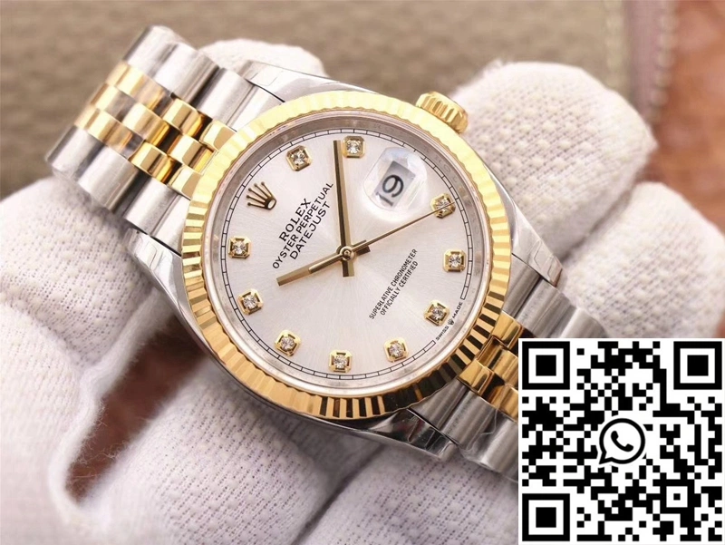 Rolex Datejust 126233 EW Factory White Dial