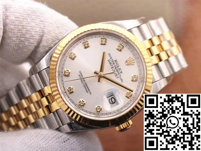 Rolex Datejust 126233 EW Factory White Dial