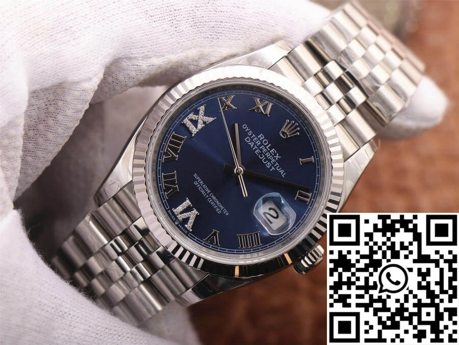 Rolex Datejust 126234 EW Factory Blue Dial