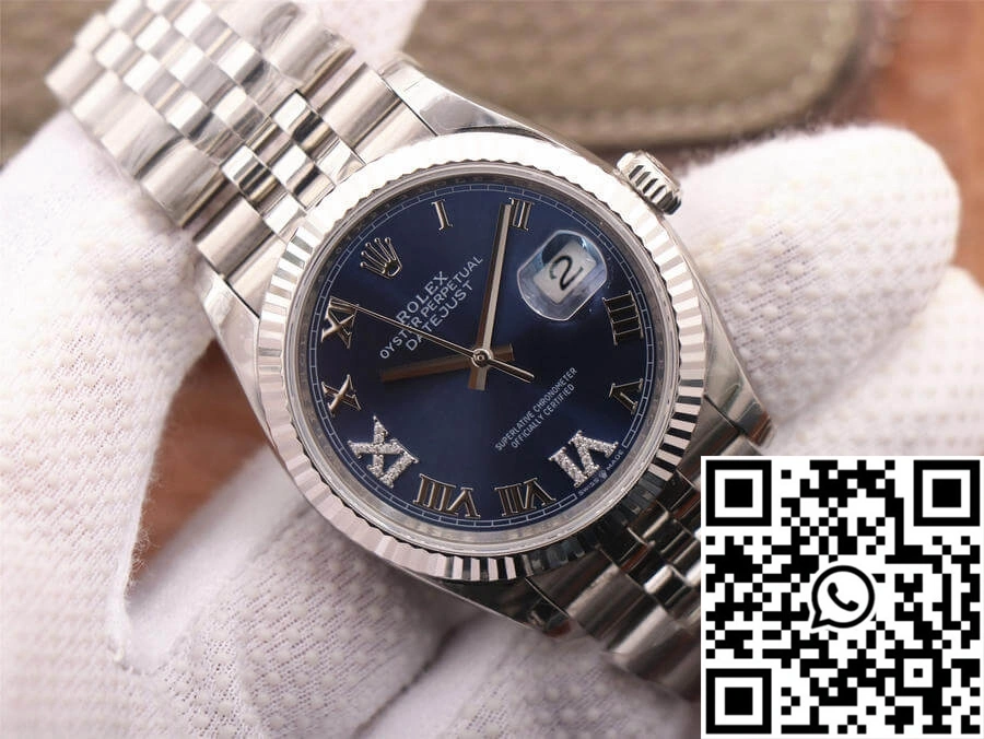 Rolex Datejust 126234 EW Factory Blue Dial