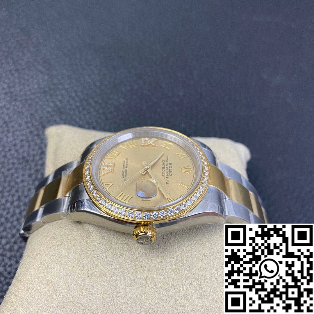 Rolex Datejust 126283 EW Factory Diamond Gold Dial