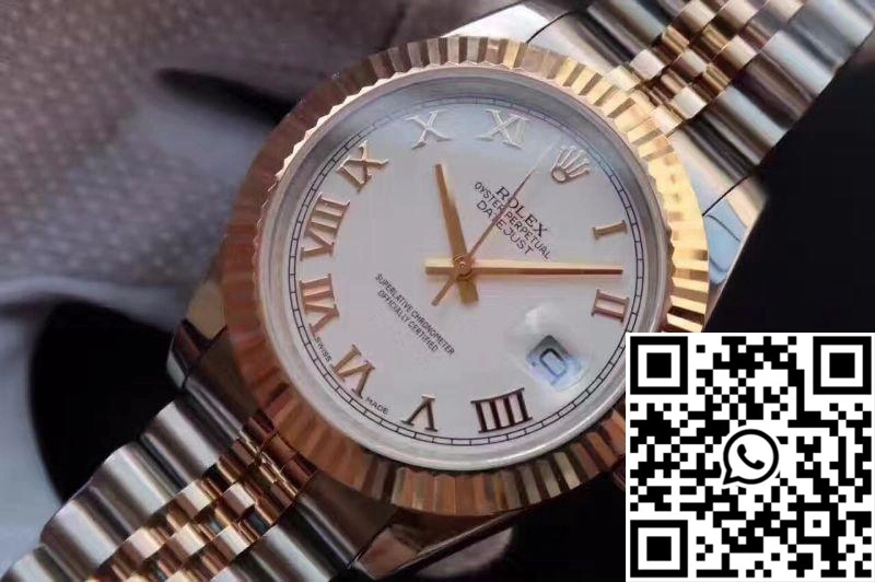 Rolex Datejust 126333-006 41mm White Rhodium Dial