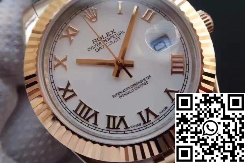 Rolex Datejust 126333-006 41mm White Rhodium Dial