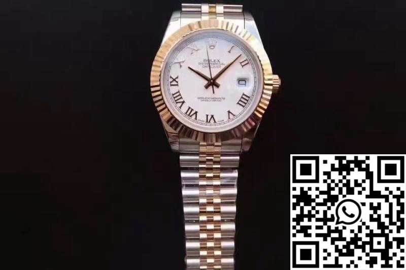 Rolex Datejust 126333-006 41mm White Rhodium Dial