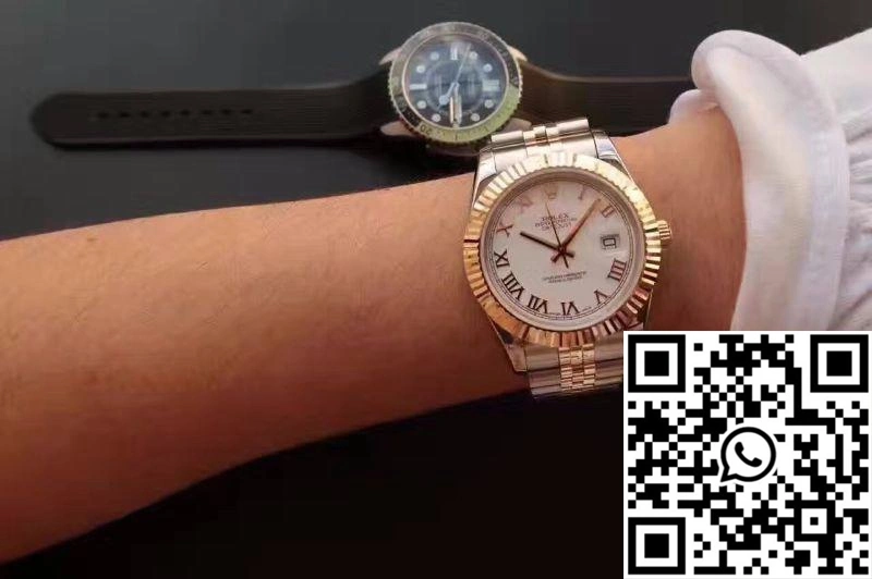 Rolex Datejust 126333-006 41mm White Rhodium Dial