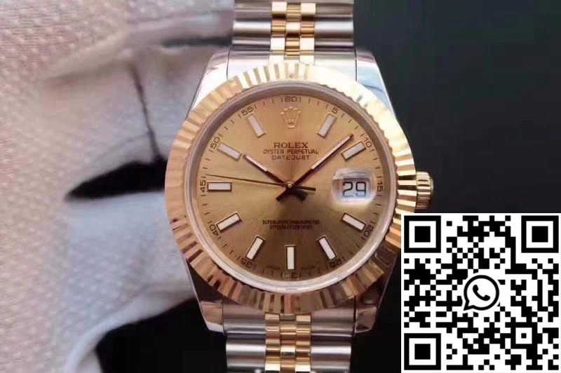 Rolex Datejust 126333 41mm Champagne Dial