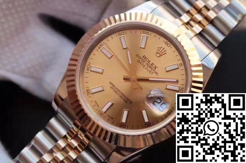 Rolex Datejust 126333 41mm Champagne Dial