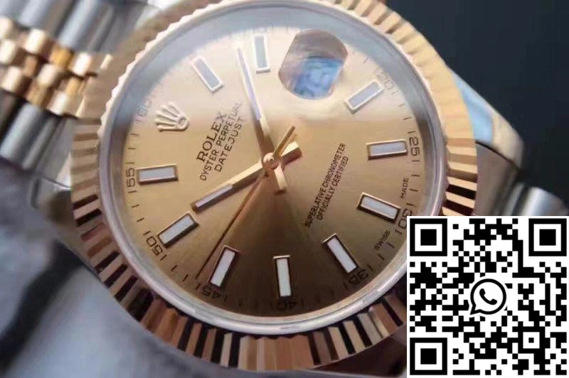 Rolex Datejust 126333 41mm Champagne Dial