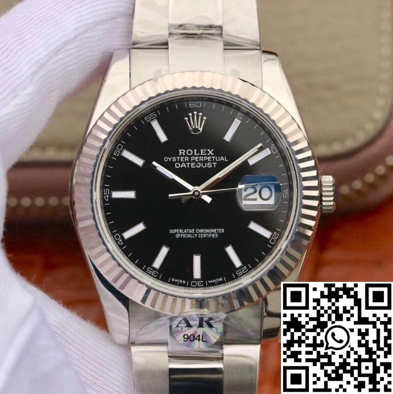 Rolex Datejust 126334 41mm AR Factory Black Dial