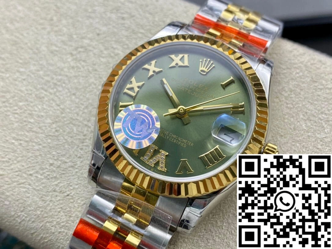 Rolex Datejust 178273 31MM TW Factory Green Dial
