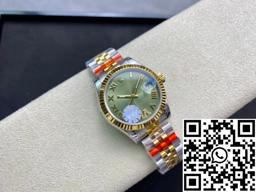Rolex Datejust 178273 31MM TW Factory Green Dial