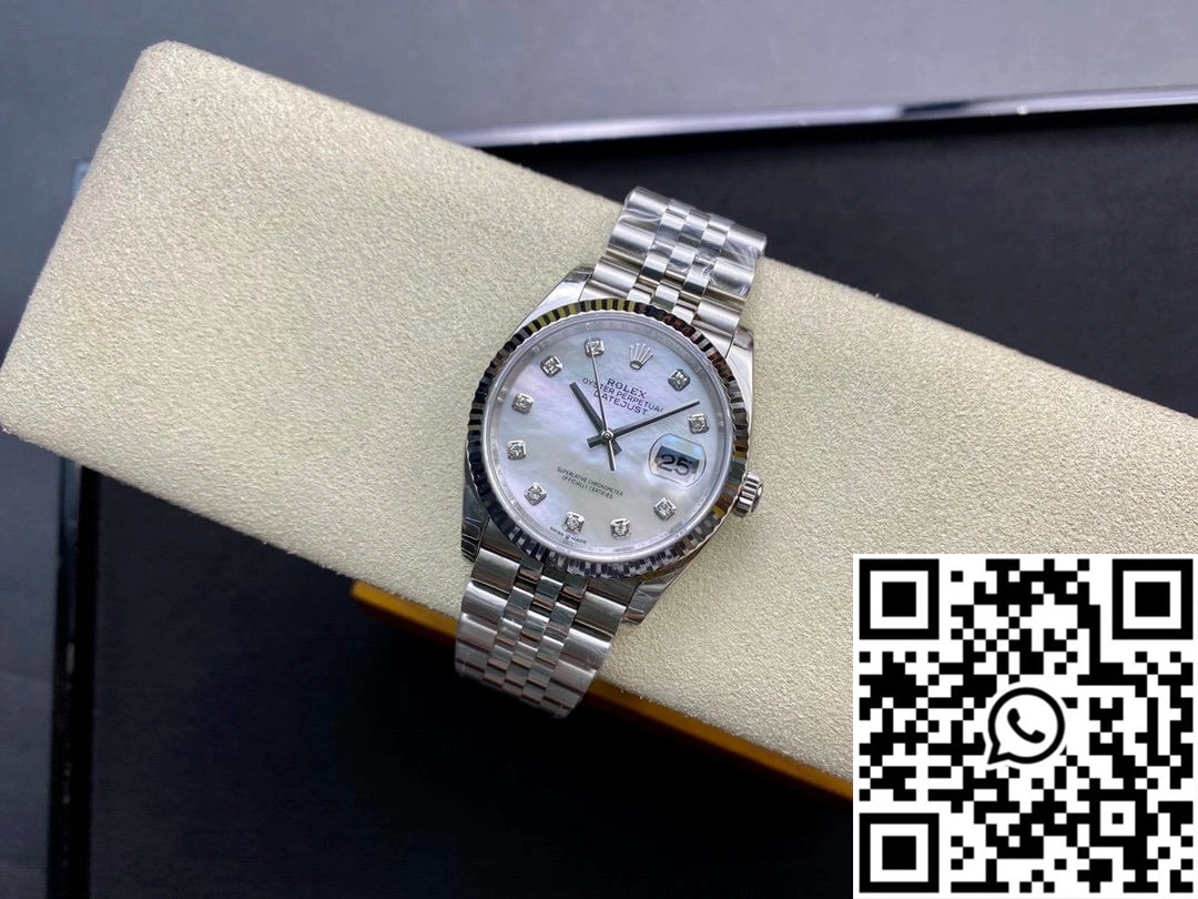 Rolex Datejust 178384-NG-63160 31MM EW Factory Fritillary Dial