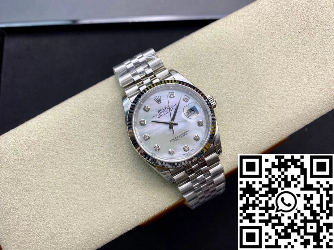 Rolex Datejust 178384-NG-63160 31MM EW Factory Fritillary Dial