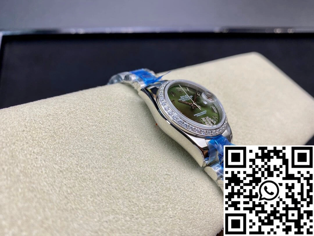 Rolex Datejust 28MM BP Factory Diamond-set Green Dial
