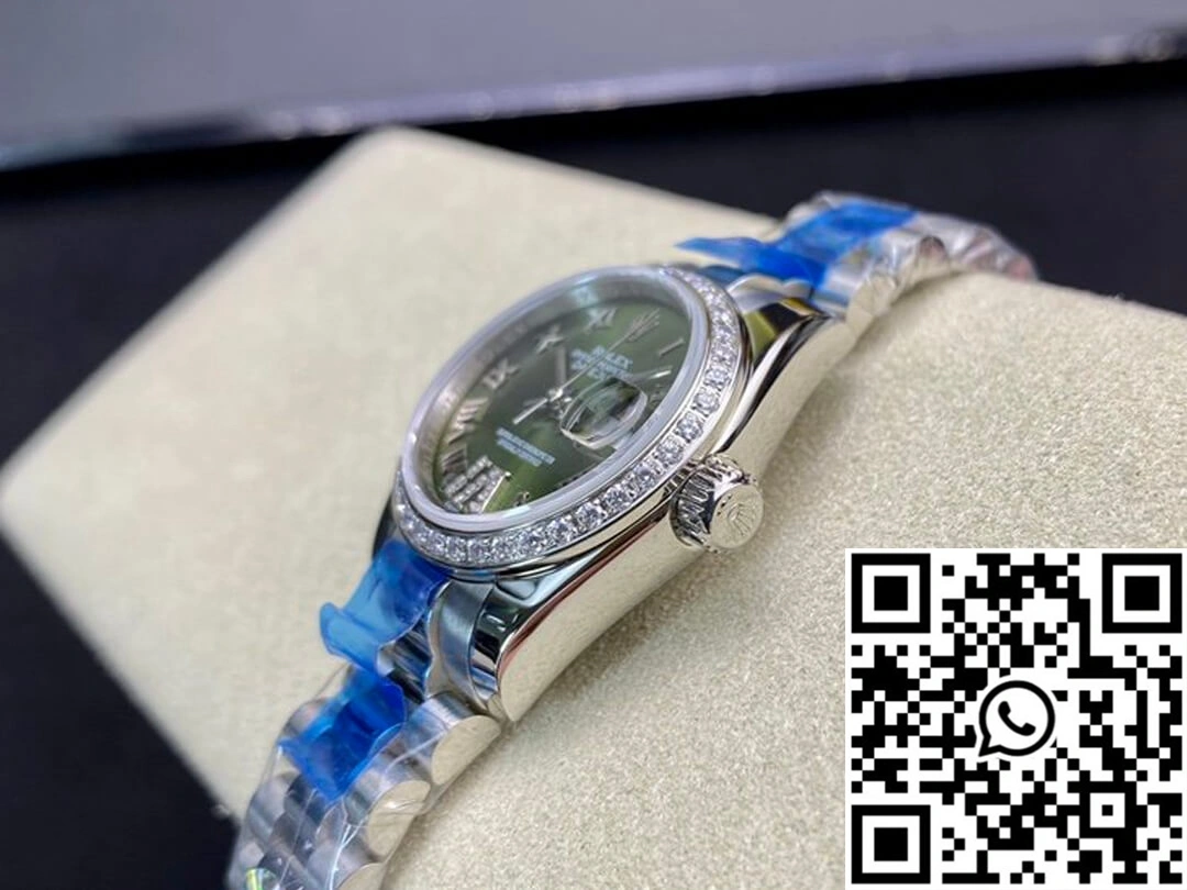 Rolex Datejust 28MM BP Factory Diamond-set Green Dial