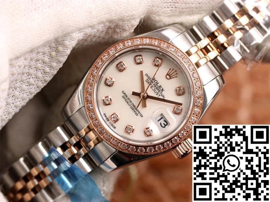 Rolex Datejust 28MM BP Factory White Dial