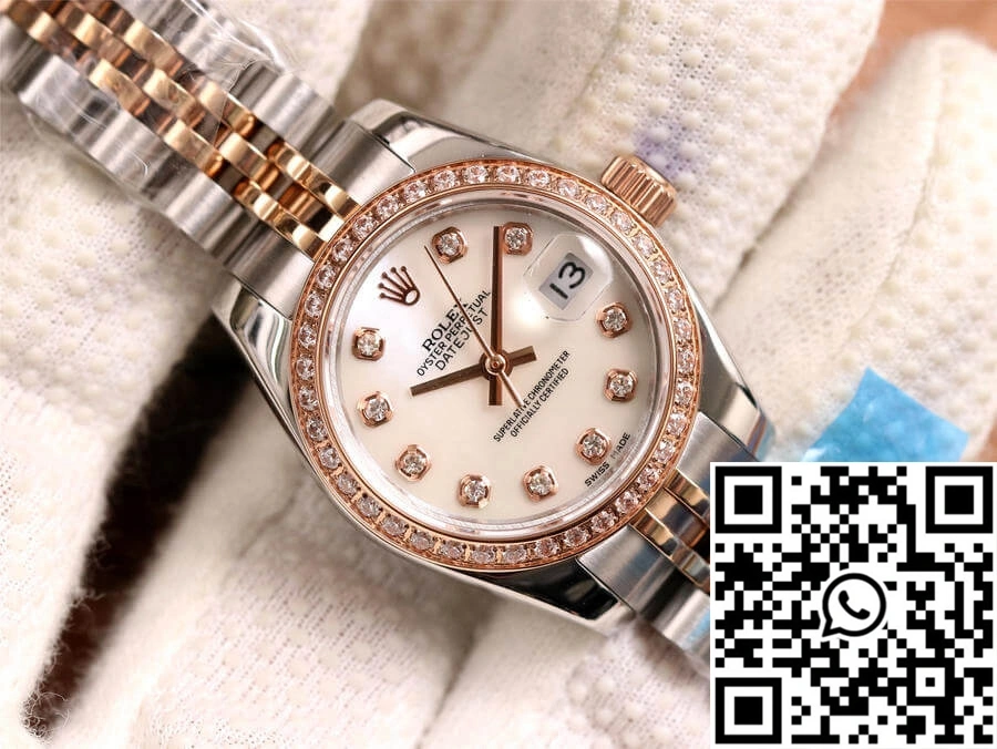 Rolex Datejust 28MM BP Factory White Dial