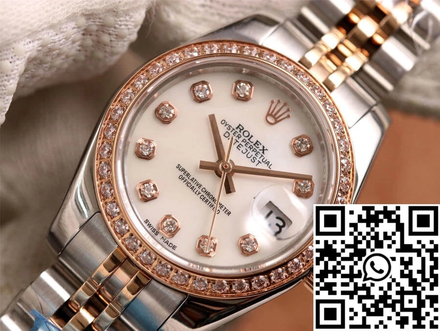 Rolex Datejust 28MM BP Factory White Dial