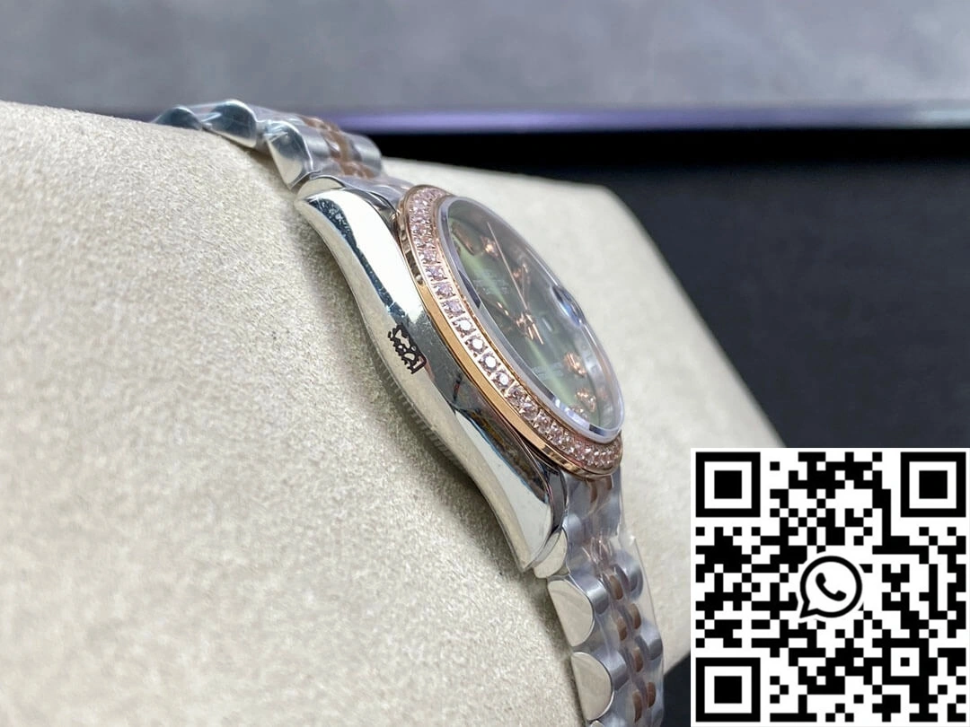Rolex Datejust 31MM EW Factory Diamond-set Green Dial